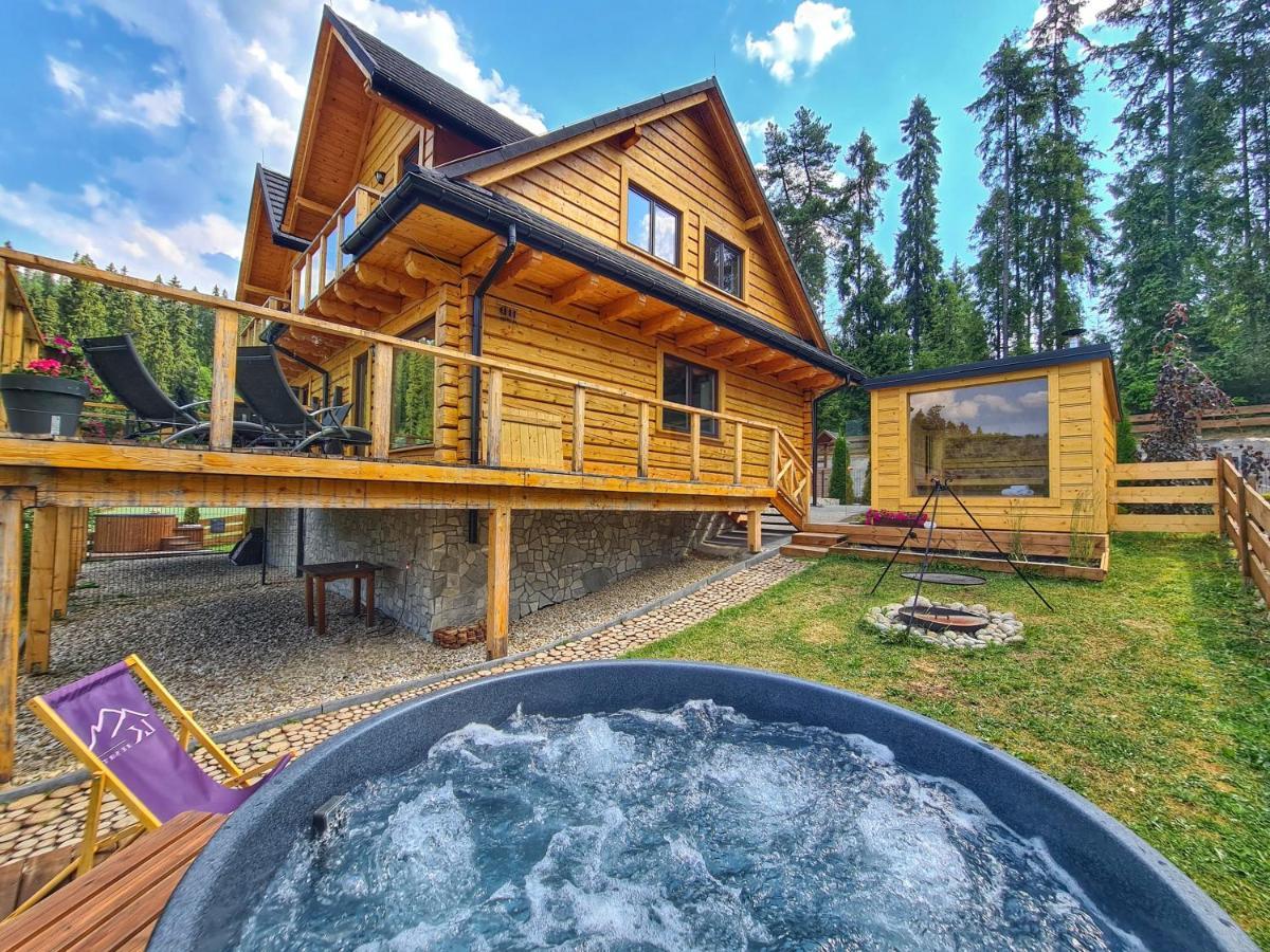Lk Resort Lapsze Domy Z Prywatna Balia I Sauna Lapsze Nizne Ngoại thất bức ảnh